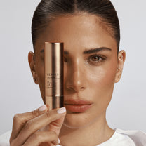 מברשת פודרה להגנה משמש SPF50 - LEAVES