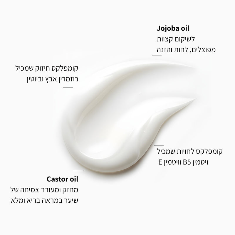 מרכך חוחובה ושמן קיק - LEAVES